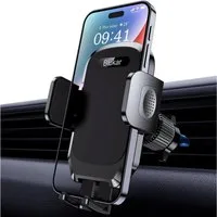 LuxusKollektion Handy-Halterung Handyhalterung Auto Lüftung 360 Grad drehbar Hakenclip 4-6,7 Zoll