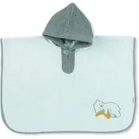 Sterntaler® Bademantel Sterntaler Poncho Ben hellgrün