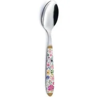 EasyLife Suppenlöffel Mon Amour, Spülmaschinengeeignet, Mehrfarbig, Herzen & Blumen, H: cm