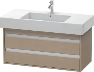 Duravit Ketho Waschtischunterbau wandhängend Leinen Matt 1000x455x480 mm - KT664107575 KT664107575