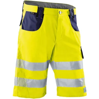 KÜBLER REFLECTIQ Shorts PSA 2 warngelb/dunkelblau 54 - 2307 8340-3448-54