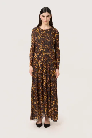 Jerseykleid Gerade Passform multicolour