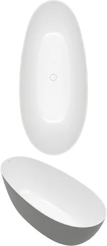 Villeroy & Boch Badewanne Antao T 1700x750x500mm Freistehend Colour On Demand Stone White 170TAO7TF2BCVRW