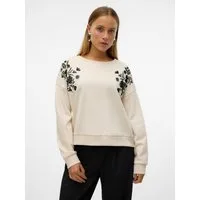 Vero Moda Sweater VMHELEN TRINA LS SWEAT BOX JRS GA mit Blumenprint