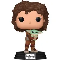 Funko Merchandise-Figur Star Wars: The Mandalorian - Peli Motto W/Grogu #76552