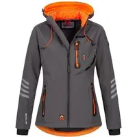 Arctic Seven Softshelljacke ASNicolia funktionale Outdoorjacke mit abnehmbarer Kapuze