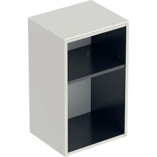 Geberit Smyle Square Seitenschrank, offen 36x60x29,9cm, sand-grau, 500358JL1 500358JL1