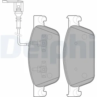 Delphi Bremsbel?ge vorne VW Transporter T5 T6 2,0