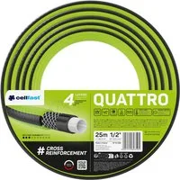 Cellfast Gartenschlauch QUATTRO 1/2″ 25 m 4-lagig, universal einsetzbar, 1/2 Zoll (12,5 mm)