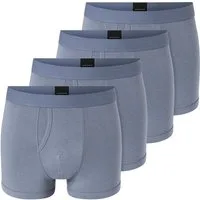 Schiesser Trunk Rib Essentials (4-St) Unterhose, Unterwäsche, Boxer Trunk