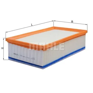 Mahle Luftfilter Citroen C5 C6 Peugeot 407 3,0 LX2996