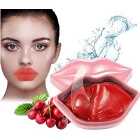 Lippenpflegestift, Anti-Aging Cherry Feuchtigkeitsgel Lippenmaske, Anti-Aging-Feuchtigkeitsgel-Lippenmaske für trockene und rissige Lippen - 20 Stück
