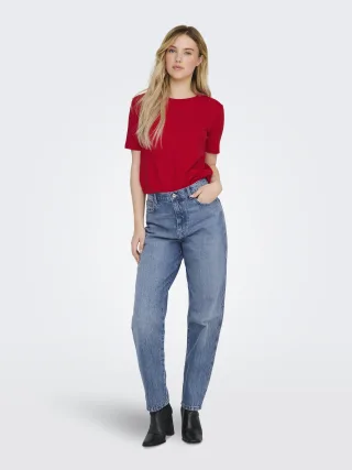 ONLY - ONLTOKYO HW CARROT ANK DNM PIM938 medium blue denim - Gr. - 32