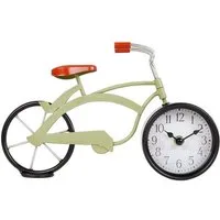 FTWdesign Uhr Retro Fahrrad Uhr aus Metall