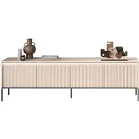 yourhouse24 TV-Schrank TREND TR-06 4 Türen mit dekorative Fräsungen und Soft-Close-Funktion