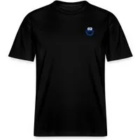 Spreadshirt T-Shirt Sesamstraße Stick Krümelmonster Relaxed Fit Unisex T-Shirt (1-tlg)