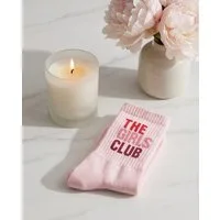 DAILYSOCKS Tennissocken THE GIRLS CLUB mit klarem Statement (1-Paar)