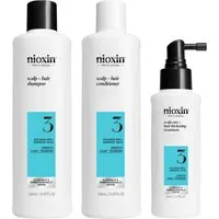 Nioxin Haarspülung NIOXIN SCALP + HAIR THICKENING SYSTEM 3, 3-tlg., Schützt & stärkt dünner werdendes Haar vor Haarbruch