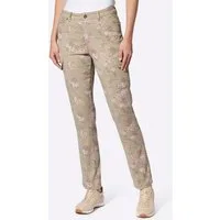heine Bequeme Jeans Druckhose normal