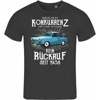 deinshirt Print-Shirt Herren T-Shirt Grüße an die Konkurrenz Funshirt mit Motiv