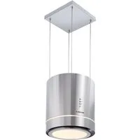 Klarstein Deckenhaube Tron Ambience Tron Ambience, Ambience Inselabzugshaube 38cm Umluft 540m³/h LED Edelstahl