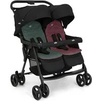 Joie Geschwisterwagen Joie Aire Twin Zwillingsbuggy inkl. Regenverdeck