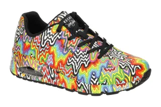 Skechers 177960 MLT UNO - INFINITE DRIP Damenschuhe sportliche Halbschuhe multi