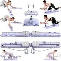 Rutaqian Bauchtrainer Rückenstrecker Bauchtrainer Core Training Fitnessgerät Zuhause, Wirbelsäulenstrecker Rückentrainer Home Gym Muskeltraining
