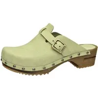 Sanita Sanita Wood Kristel Green Clog