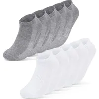 sockenkauf24 Sneakersocken 10 Paar Damen & Herren Premium Sneaker Socken mit Meshstreifen Baumwolle ohne drückende Naht WP