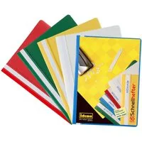 Idena Hefter Idena 307007 - Schnellhefter für DIN A4, aus Kunststoff, 10 Stück, 5