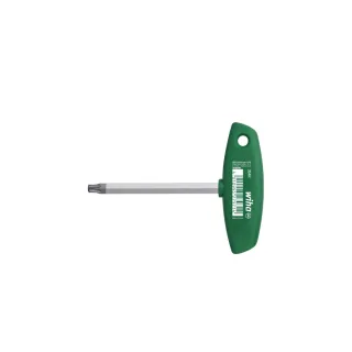 Wiha Stiftschlüssel mit Quergriff TORX MagicSpring mattverchromt - 10 Stück - 27967