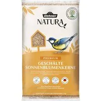 Dehner Natura Premium Sonnenblumenkerne, Wildvogelfutter geschält, Ergänzungsfutter für: Gartenvögel, Wildvogel, hochwertiges Futter, für Meise, Gimpel, Grünfink