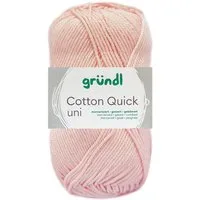 Gründl 50 Gramm Gründl Cotton Quick Uni Farbauswahl Häkelwolle