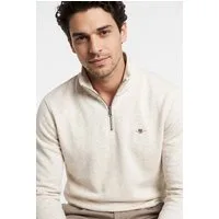 Gant Sweatshirt REG SHIELD HALF ZIP SWEAT mit Logostickerei auf der Brust