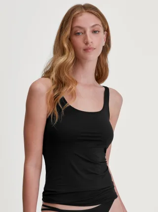 CALIDA - DAMEN Top ohne Arm schwarz - Gr. - L