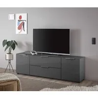 HBZ Lowboard Santorin, BxHxT 180x99x40 cm (1 St), Breite 180cm, Softclose für Türen und Schubkästen, Melaminbeschichtung
