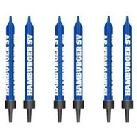 VertriebsArena GmbH Küchenorganizer-Set HSV Geburtstagskerzen 10er Set