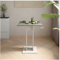 Vicco Esstisch Repose, Weiß/Anthrazit, 65 x 65 cm (1-St)