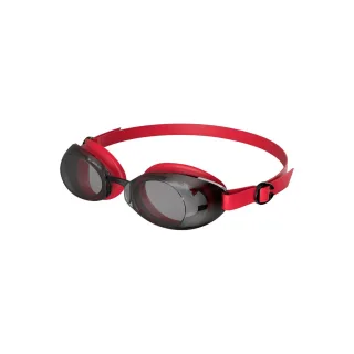 Speedo - "Jet 2.0" Schwimmbrille für Herren/Damen Unisex (Rot/Schwarz/Rauch-Grau)