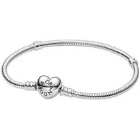 Pandora Armband Armband Damen Moments Herz Verschluss Silber 594594C00-19 cm