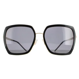 Hugo Boss Square Damen Gold Schwarz Grau BOSS 1208/S