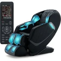 HealthRelife Massagesessel mit Zero-Gravity, 3D Shiatsu, Körperscan, SL-Schiene, beheizbarer (1-St), mit Relaxfunktion