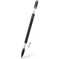 TECH PROTECT Eingabestift USP200 (Set mit Zubehör, Stylus mit 4 Ersatzspitzen) 3-in-1 Stylus mit austauschbaren Präzisionsspitzen