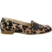 Paul Green Paul Green 1207-019, Slipper & Mokassin, Braun kombiniert, Damen Slipper