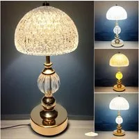 ibettertec LED Nachttischlampe Moderne LED Tischlampe–Nachtlicht Nachttischlampe, stilvolle Tischleuchte mit einstellbarer Helligkeit & Warmweiß für Schreibtisch, Schlafzimmer, Wohnzimmer stufenlos dimmbar, augenschonend & energiesparend, 2000-mAh-Ba