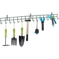 relaxdays Gartengerätehalter Gerätehalter für Gartengeräte