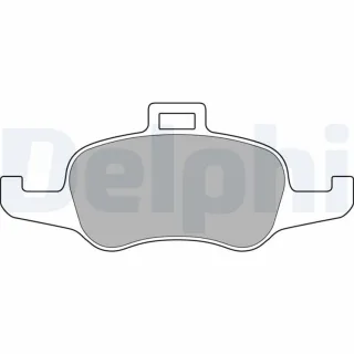 Delphi Bremsbel?ge vorne Audi Tt