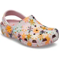 Crocs Classic Retro Clog Sommerschuh, Gartenschuh, Hausschuh mit schwenkbarem Fersenriemen