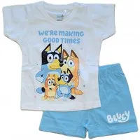 Bluey Shorty kurzer Schlafanzug Pyjama Bluey und Bingo